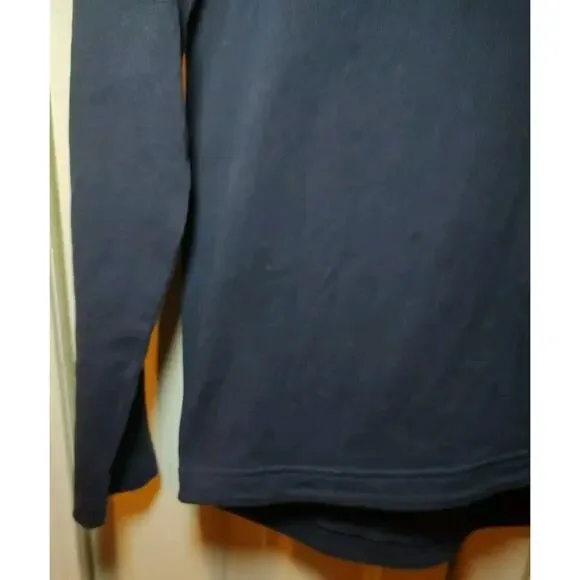 Nike Men's Lightweight Hooded Pullover Navy Blue Hoodie Swoosh - Small - Picture 3 of 7